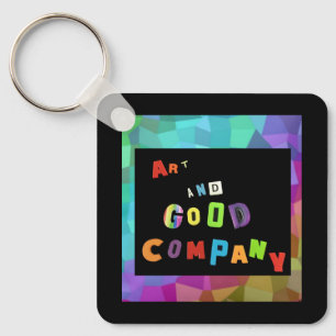 Sleutelhanger Art en Good Company logo