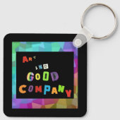 Sleutelhanger Art en Good Company logo (Achterkant)