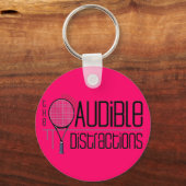Sleutelhanger Audible Distractions Team (Voorkant)