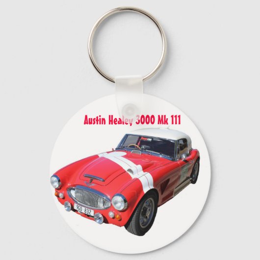 Sleutelhanger Austin+Healey+3000+Mk+111 (Voorkant)