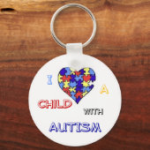 sleutelhanger "Autism Love" (Voorkant)