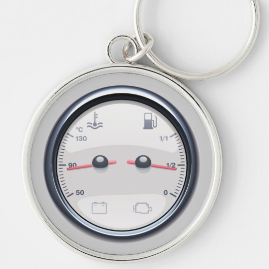 Sleutelhanger autobrandstoftemperatuur (Voorkant)