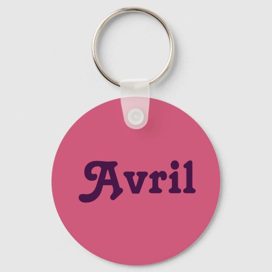 Sleutelhanger Avril (Voorkant)