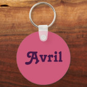 Sleutelhanger Avril (Voorkant)