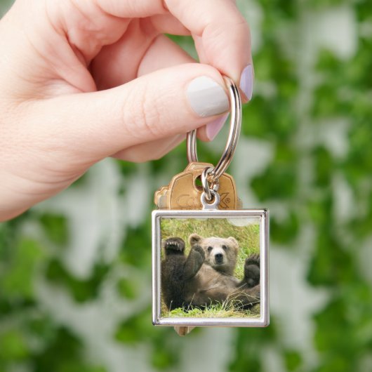 Sleutelhanger baby Beer (Hand)