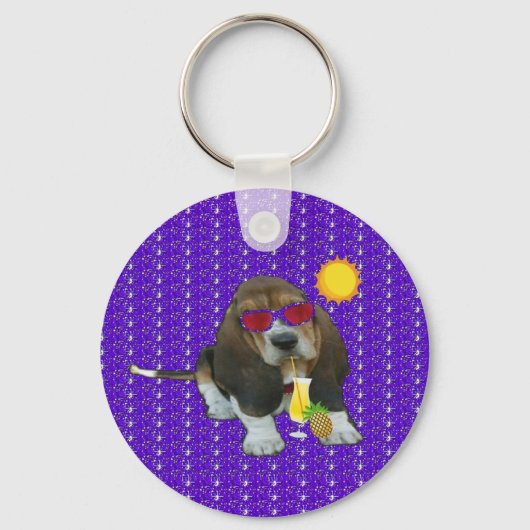 Sleutelhanger Baby Sheldon Summer Time (Voorkant)