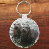 Sleutelhanger baby zegels (Voorkant)