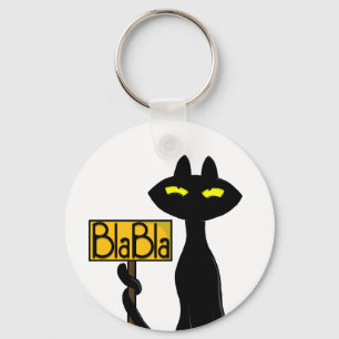 Sleutelhanger Bad Boogie - De Kat- " BlaBla"