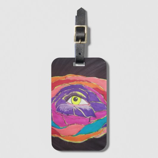 Sleutelhanger Bagagelabel (Voorkant (verticaal))