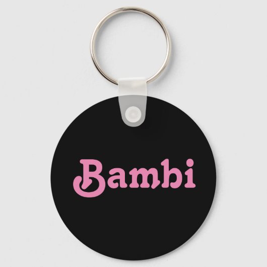Sleutelhanger Bambi (Voorkant)