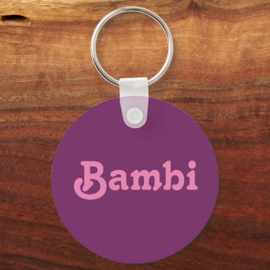 Sleutelhanger Bambi (Voorkant)