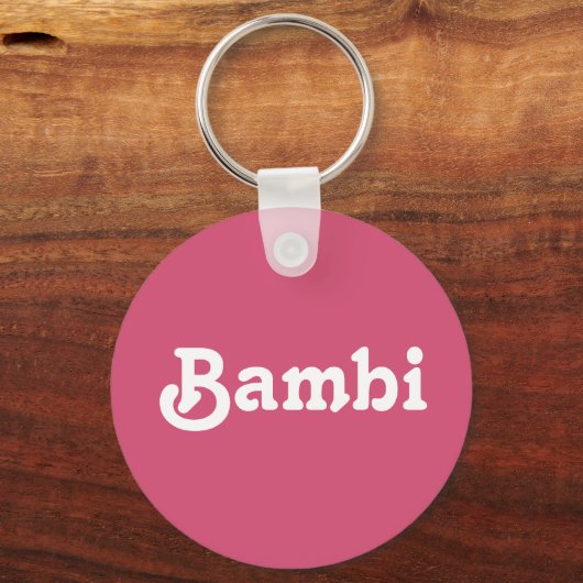 Sleutelhanger Bambi (Voorkant)