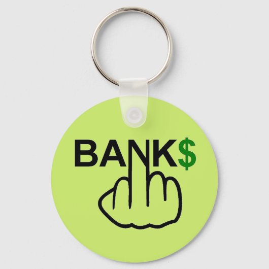 Sleutelhanger Banks Corrupt (Voorkant)