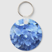 Sleutelhanger - Basic - Blue Hydrangea (Achterkant)