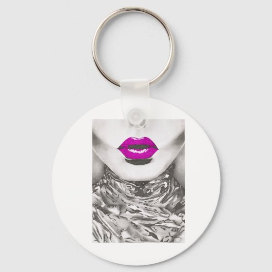 Sleutelhanger, Basic Button Sleutelhanger (Voorkant)