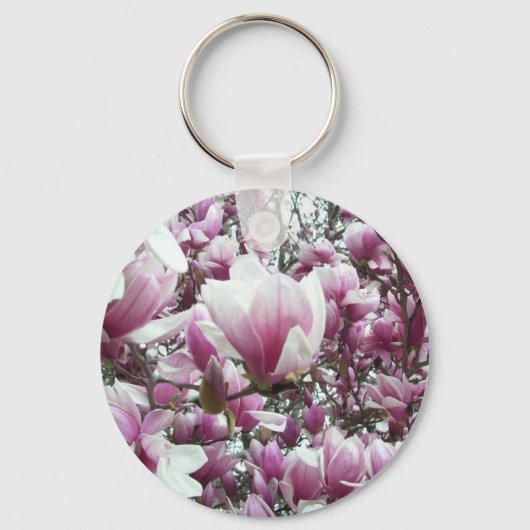 Sleutelhanger - Basic - Saucer Magnolia (Voorkant)