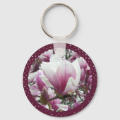 Sleutelhanger - Basic - Saucer Magnolia (Voorkant)