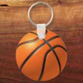 Sleutelhanger Basketball met Jouw naam, uw nummer (Achterkant)