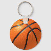 Sleutelhanger Basketball met Jouw naam, uw nummer (Achterkant)