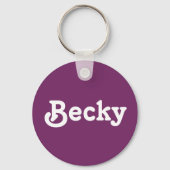 Sleutelhanger Becky (Voorkant)