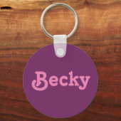 Sleutelhanger Becky (Voorkant)