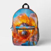 Sleutelhanger Bedrukte Rugzak (Voorkant)