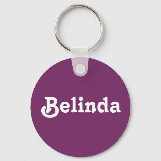 Sleutelhanger Belinda (Voorkant)