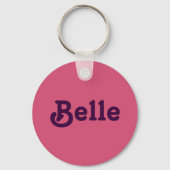 Sleutelhanger Belle (Voorkant)