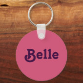 Sleutelhanger Belle (Voorkant)