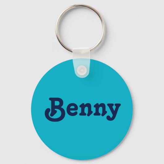 Sleutelhanger Benny (Voorkant)