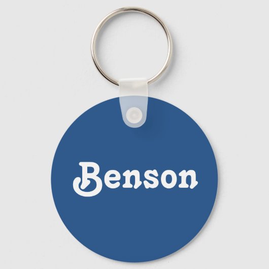 Sleutelhanger Benson (Voorkant)