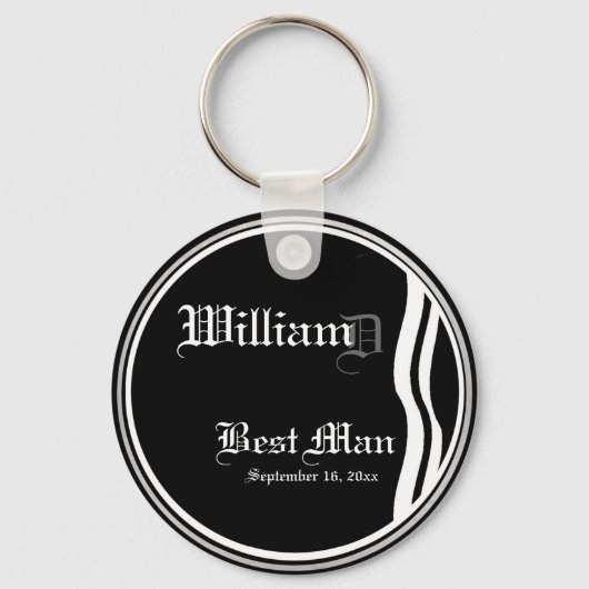 Sleutelhanger Best Mans Keepomwille (Voorkant)