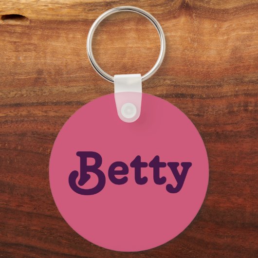 Sleutelhanger Betty (Voorkant)
