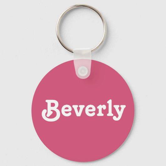 Sleutelhanger Beverly (Voorkant)