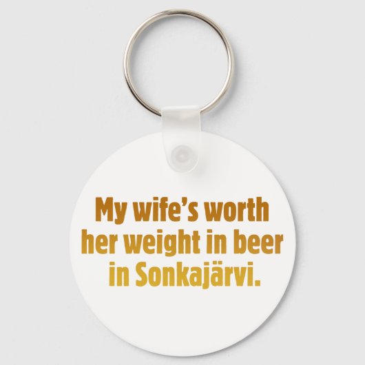 Sleutelhanger Bier Man (Voorkant)