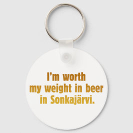 Sleutelhanger Bier Vrouw