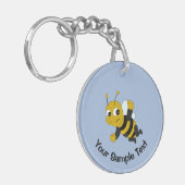 Sleutelhanger bijen cartoon (Voorkant Links)