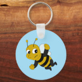 Sleutelhanger bijen cartoon (Voorkant)