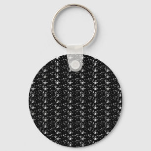 Sleutelhanger Black Glitter