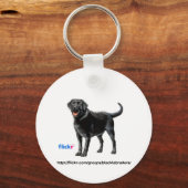 Sleutelhanger Black Labs Group (Voorkant)