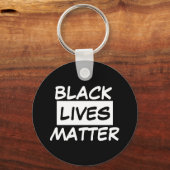 Sleutelhanger - BLACK LIVES MATTER (Voorkant)
