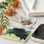 Sleutelhanger Black Stallion (Voorkant Rechts)
