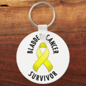 Sleutelhanger bladerkanker overleving (Voorkant)
