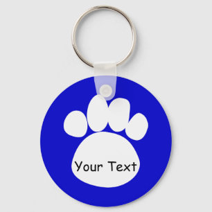 Sleutelhanger blauw