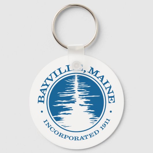 Sleutelhanger - blauw (Voorkant)