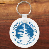 Sleutelhanger - blauw (Voorkant)