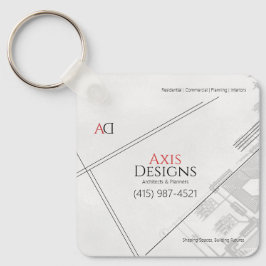 Sleutelhanger | Blauwdrukontwerp