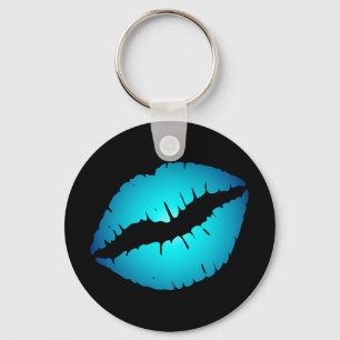 Sleutelhanger Blauwe Lips