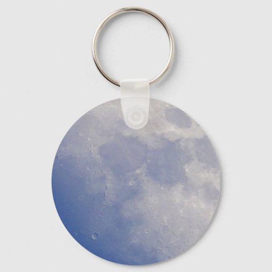 Sleutelhanger blauwe maan (Voorkant)