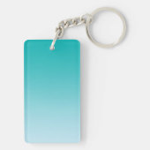 sleutelhanger: BLAUWGROEN OMBRE Sleutelhanger (achterkant)